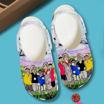 Funny Golf Buddies 102 Gift For Lover Rubber Clog Shoes Comfy Footwear - Monsterry UK