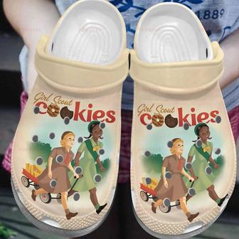 Girl Scout Cookies 5 Gift For Lover Rubber Clog Shoes Comfy Footwear - Monsterry AU