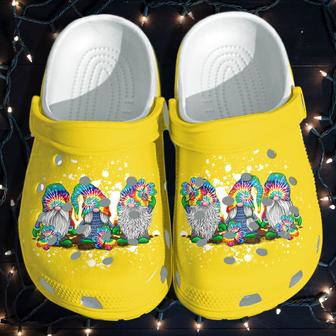 Gnomes Hippie Cute Custom Shoes - Hippie Outdoor Shoes Gifts For Daughter Women Girls - Monsterry