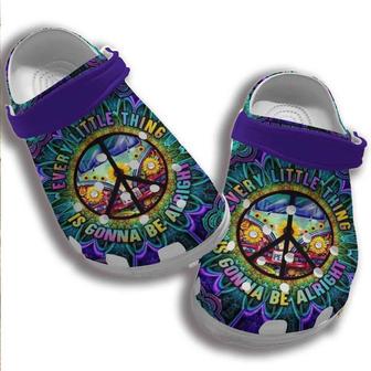 Hippie Bus Collection Shoes - Be Alright Shoes Gifts For Son Daughter - Monsterry