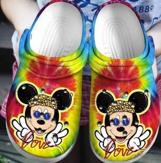 Hippie Mickey Mouse Clog Shoes | Favorety CA