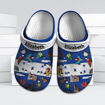 Honduras Flag Symbols Gift For Fan Classic Water Rubber Crocs Clog Shoes Comfy Footwear - Monsterry DE