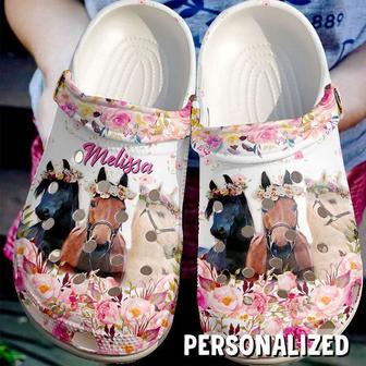 Horse - Personalized Life Is Better With Horses Clog Shoes For Men And Women - Monsterry