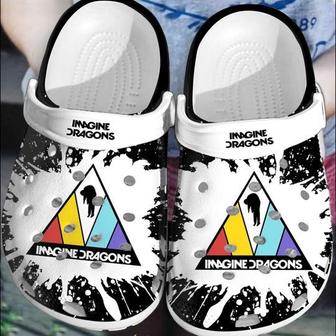 Imagine Dragons Comfortable For Mens And Womens Classic Water Rubber Clog Shoes Comfy Footwear | Favorety
