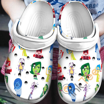 Inside Out Gift For Lover Rubber Clog Shoes Comfy Footwear - Monsterry
