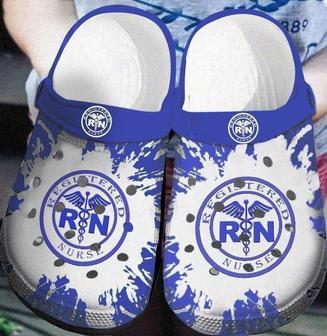 Love Nurse Rn Best Gift For Registered Ideas Symbol 4 Clog Shoes Comfy Footwear - Monsterry