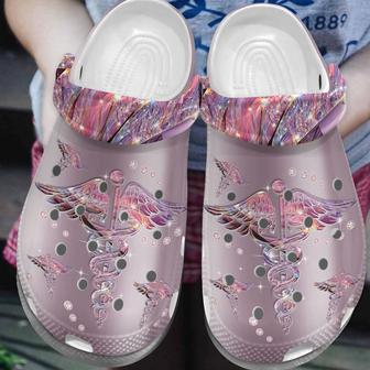 Magical World For Nurse Shoes - Angel Wings Outdoor Shoes Birthday Gift For Women Girl Mother Daughter Sister Friend - Monsterry AU