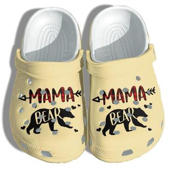 Mama Bear Shoes - Funny Cute Shoes Gifts For Wife Mothers Day 2021 - Monsterry AU