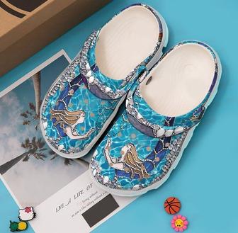 Mermaid Be A Ocean Gift For Lover Rubber Clog Shoes Comfy Footwear - Monsterry