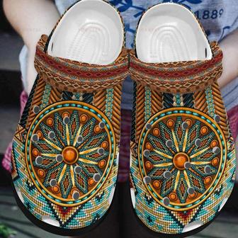 Native American Gift For Lover Rubber Clog Shoes Comfy Footwear - Monsterry UK