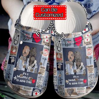 Nurse - Nurse Awesome Clog Shoes For Men And Women - Monsterry