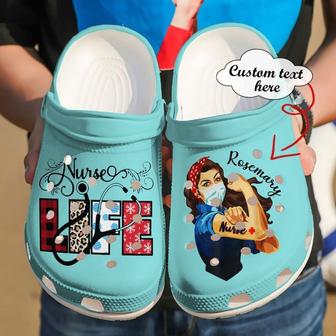 Nurse - Nurse Personalized Life Clog Shoes For Men And Women - Monsterry
