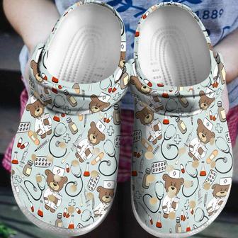 Nurse Nursing Life Rubber Clog Shoes Comfy Footwear - Monsterry DE