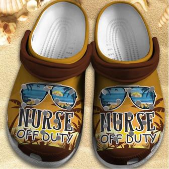 Nurse Off Duty Shoes - Summer Beach 2022 Outdoor Shoes Birthday Gift For Men Women Boy Girl - Monsterry AU