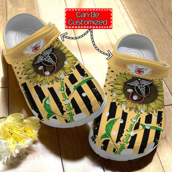 Nurse Tough Girls Save Lives Clog Shoes Nurse - Monsterry