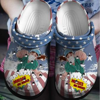 Nurses Are Heroes Shoes - America Nurse Save People Custom Shoes Birthday Gift For Women Girl Friend - Monsterry UK