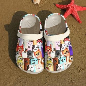 Otter Group Photo 102 Gift For Lover Rubber Clog Shoes Comfy Footwear - Monsterry UK