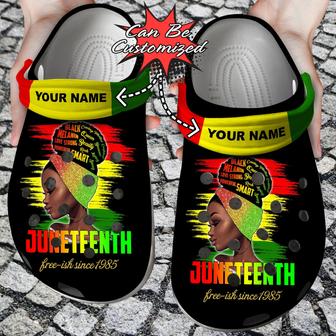 Personalized Black Queen Girl Juneteenth Freedom Day Free Custom - Monsterry DE