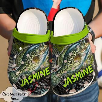 Personalized Fishing Crocband Clogs - Monsterry UK