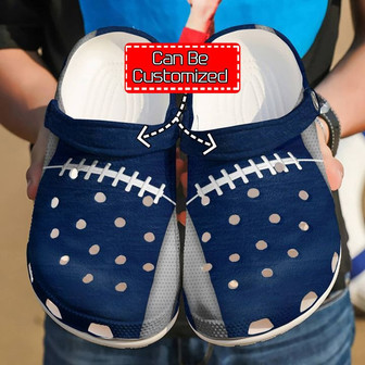 Personalized Football Lover Clog Shoes Sport - Monsterry