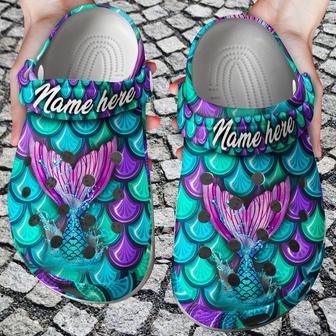 Personalized Mermaid - Mermaid Tail Colorful For Men And Women - Monsterry AU