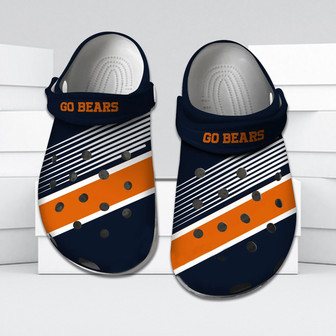 Personalized Name Logo Football Team Theme Song Clog Clog Shoes For Men And Women - Monsterry