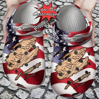 Personalized Patriotic American We The People Constitution Clog Shoes Custom - Monsterry