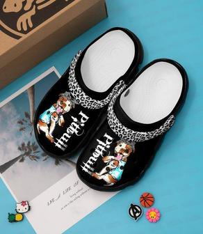 Pitbull Dog Rubber Clog Shoes Comfy Footwear - Monsterry