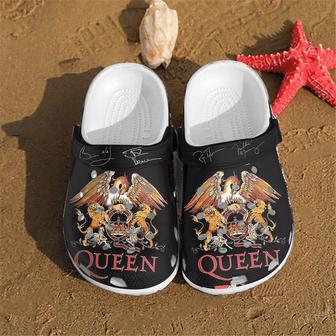 Queen For Men And Women Rubber Clog Shoes Comfy Footwear - Monsterry