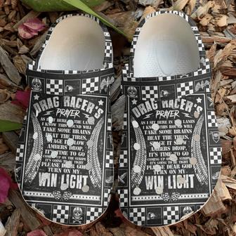 Racing Drag Prayer 102 Gift For Lover Rubber Clog Shoes Comfy Footwear - Monsterry CA