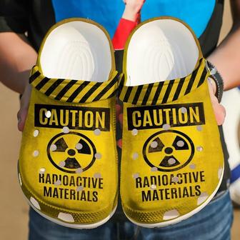 Rad Tech Caution 102 Gift For Lover Rubber Clog Shoes Comfy Footwear - Monsterry UK