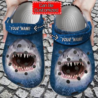 Shark - Shark Mouth Custom Clog Shoes For Men And Women - Monsterry CA