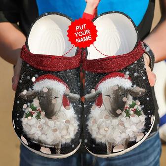 Sheep - Merry Christmas Custom Clog Shoes For Men And Women - Monsterry UK