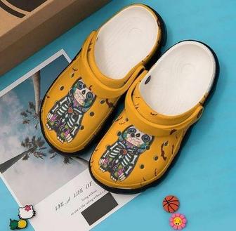 Sloth Halloween Personalized 3 Gift For Lover Rubber Clog Shoes Comfy Footwear - Monsterry UK