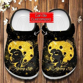 Soul Sista I Love Being Me Clog Shoes Custom - Monsterry AU