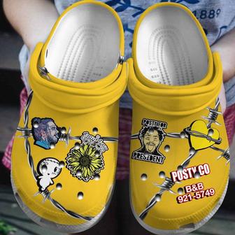 Trending Posty Co Saty Away Gift For Fan Classic Water Rubber Clog Shoes Comfy Footwear - Monsterry