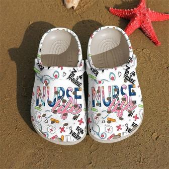 Unique Nurse Gift For Fan Classic Water Rubber Clog Shoes Comfy Footwear - Monsterry CA
