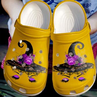 Witch Hat Fashion Style Rubber Clog Shoes Comfy Footwear - Monsterry CA