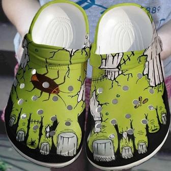 Zombie Feet For Mens And Womens Classic Water Rubber Clog Shoes Comfy Footwear - Monsterry CA