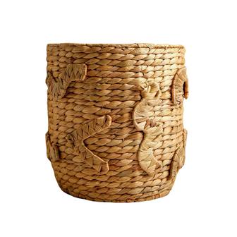 Elegant Style Natural Eco-Friendly Woven Water Hyacinth Planter Pot To Decorate Home Garden And Plant Flowers | Rusticozy