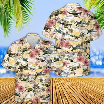 Air Force Hawaiian Shirt, Us Air Force Mcdonnell Douglas Phantom II Hawaiian Shirt, Air Force Aloha Shirt | Newhawaiianshirts AU