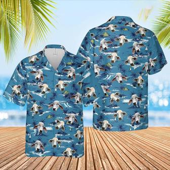 Brahman Cattle Hawaiian Shirt, Farm Hawaiian Shirt, Farmer Hawaii | Newhawaiianshirts AU