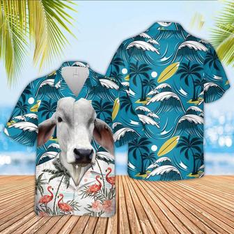 Brahman Funny Hawaiian Shirt, Farm Hawaiian Shirt, Farmer Hawaii | Newhawaiianshirts AU