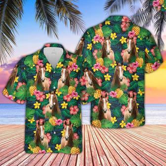 Brown Horse Summer Pattern Hawaiian Shirt, Farm Hawaiian Shirt, Farmer Hawaii | Newhawaiianshirts AU