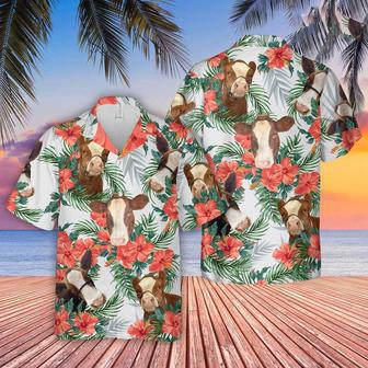 Cattle Of Annalea Young Summer Hawaiian Shirt, Farm Hawaiian Shirt, Farmer Hawaii | Newhawaiianshirts AU