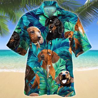 Dachshund Dog Lovers Hawaiian Style For Summer All Printed Hawaiian Shirt, Farm Hawaiian Shirt, Farmer Hawaii | Newhawaiianshirts AU