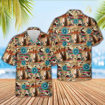 Dexter Cowboy Pattern Hawaiian Shirt, Farm Hawaiian Shirt, Farmer Hawaii | Newhawaiianshirts AU