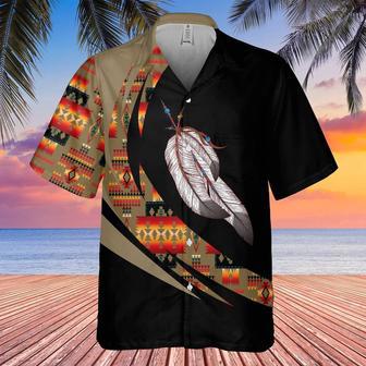 Dreamy Feather Soar With Childhood Dreams Native American Hawaiian Shirt, America Shirt, Native American Hawaiian Shirt | Newhawaiianshirts AU