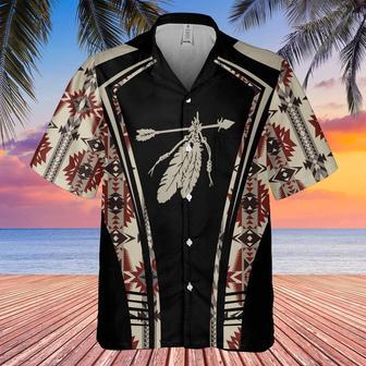 Feather Adds Grace For Women Native American Hawaiian Shirt, America Shirt, Native American Hawaiian Shirt | Newhawaiianshirts AU