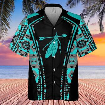 Feather Native American Hawaiian Shirt, America Shirt, Native American Hawaiian Shirt | Newhawaiianshirts AU